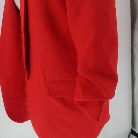 Another Story Women's Red Blazer Size Medium - Picture 5 of 7